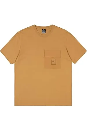 Champion Legacy C-Tech (220407) -Pocket SS Crewneck T-Shirt, (TBO), S Uomo