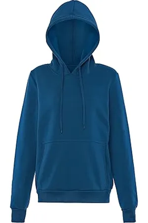 myMo Moda Maglione Felpa con Cappuccio Donna Poliestere Taglia XS