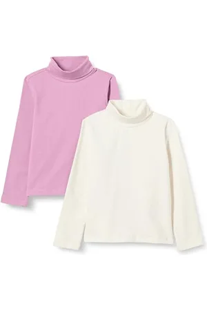 Amazon Maglia Dolcevita Bambine e Ragazze, Pacco da 2, , 10 Anni