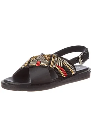 Gioseppo 49031, Sandali Punta Aperta Donna, Nero (Negro 000), 38 EU