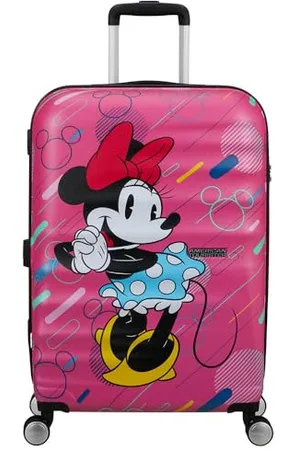 American Tourister Wavebreaker Disney FL - Spinner M, Suitcase, 67 cm, 64 L, (Minnie Future Pop)