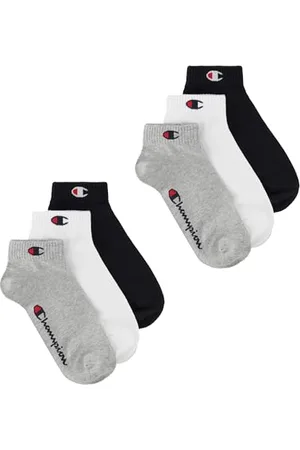 Champion Core Socks 6PP Crew, (Melange Chiaro), 43-46 EU (9-10.5 UK) Unisex - Adulto -FW23