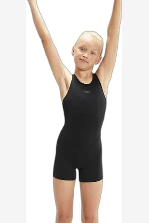Speedo Endurance+ Legsuit Costume da Bagno per Bambina, , 11-12 Anni