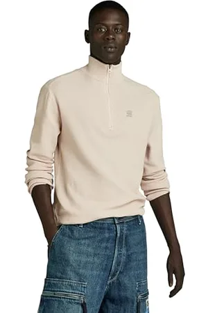 G-Star Uomo Moss Knitted Sweater, (whitebait D24464-D631-1603), M