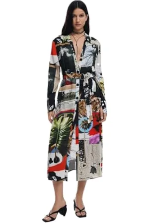 Desigual Vest_Collage_lacroi Vestito Casual, , M Donna