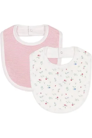 Petit Bateau A0ci9 Set Bavaglini, , Taglia Unica (Pacco da 2) Unisex-Bimbi