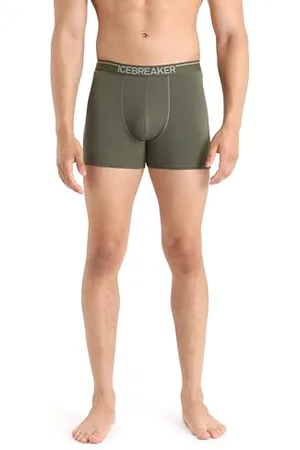 Icebreaker Anatomica Boxer Uomo - Intimo in Lana Merino per Escursioni, Sport Invernali, Corsa, Fitness - , XL