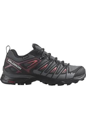 Salomon X Ultra Pioneer Gore-Tex Scarpe Impermeabili da Escursionismo Trekking da Donna, Qualsiasi condizione meteo, Tenuta del piede sicura, Stabilità e ammortizzazione, Magnet, 44