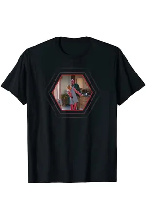 Marvel WandaVision Wanda and Vision 70s Maglietta
