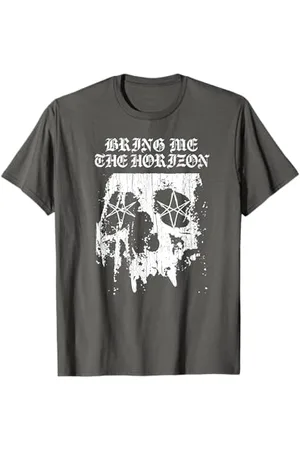 Bring Me The Horizon Skull Testo Maglietta