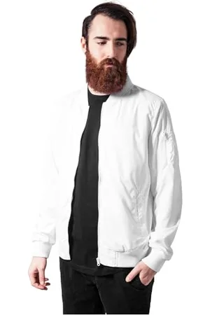 Urban classics Giacca Bomber Uomo, Ottimo per le Mezze Stagiorni, Stile Old School, Giubbotto Corto, Vestibilità Ottimale, Colore: , Taglia: S
