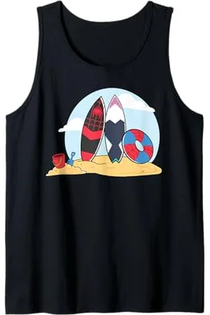 Marvel Spider-Man & Friends Summer Beach Vacation Surfboards Canotta