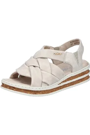 Rieker 62908, Sandali con Zeppa Donna, , 41 EU