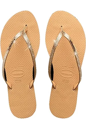 Havaianas You Glitter, Infradito Donna, dorato, 33/34 EU