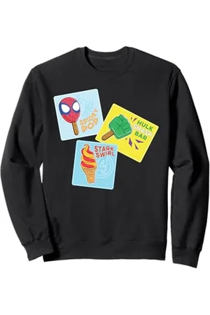 Marvel Spider-Man & Avengers Summer Beach Ice Cream Treats Felpa