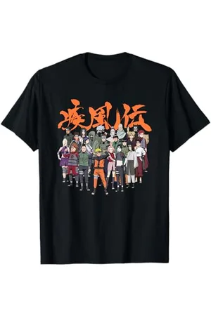 Naruto Shippuden Cast gruppo Maglietta
