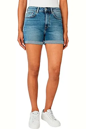 Pepe Jeans Mary Short, Pantalocini Denim Donna, (Denim-HQ5),25W