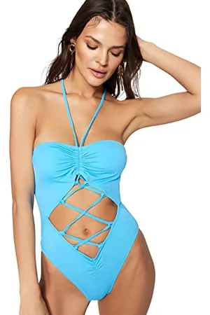Trendyol Costume da Bagno in Maglia Tinta Unita, , 0 Donna