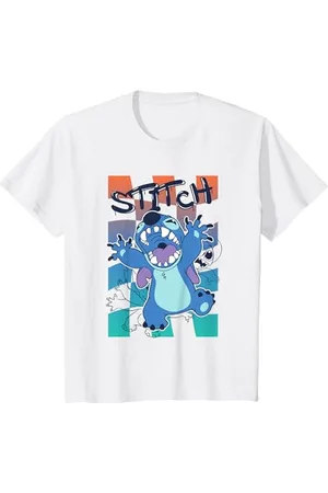 Disney Bambino Lilo & Stitch Checkered Outline Maglietta