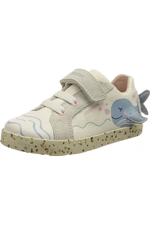 Geox B Kilwi Girl C, Sneakers Bambine e ragazze, (White), 26 EU