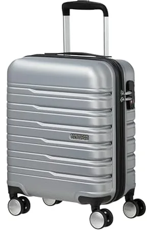 American Tourister Flashline - EasyJet Handgeck, Spinner XS, 35 x 45 x 20 cm, 23 L, 2,20 kg, sotto -alessante aeronautico, (Sky Silver)
