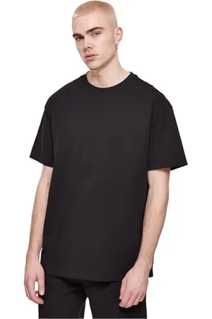 Urban classics Heavy Oversize Tee Confezione da 2 T-Shirt, Nero e Nero, S Uomo