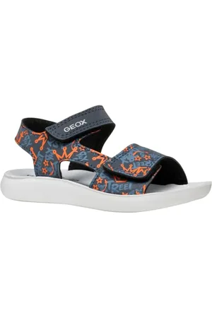 Geox J Sandal LIGHTFLOPPY, Navy/Lt Avio, 38 EU