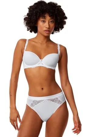 Triumph Donna Wild Azalea Florale Whp, Bra, White, 4B