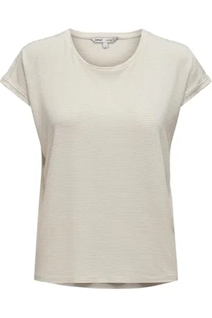 ONLY Onlclaudia S/S Glitter Stripe Top Jrs T-Shirt, , M Donna