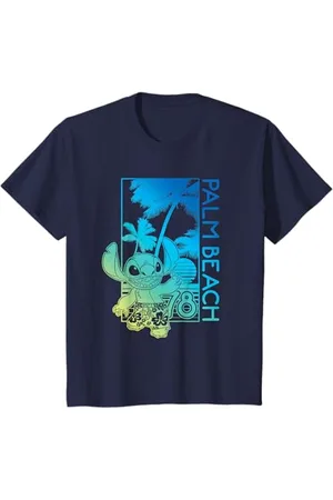 Disney Bambino Lilo & Stitch Gradient Palm Beach Maglietta
