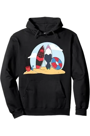 Marvel Spider-Man & Friends Summer Beach Vacation Surfboards Felpa con Cappuccio