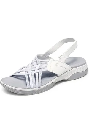 Skechers Arch Fit Reggae Sport White/Gray 7 B (M)