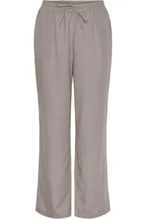 Pieces® Pcmaddie HW Wide Pants Pantaloni in Tessuto, Atmosfera, S Donna