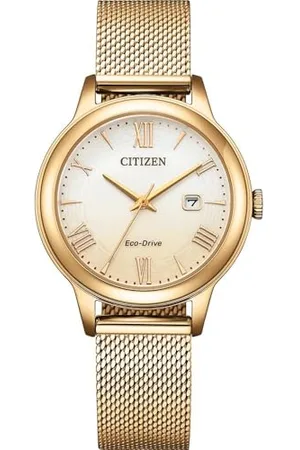 Citizen Orologio Analogico Eco-Drive da Donna con Cinturino in Acciaio Inossidabile EW2623-70P