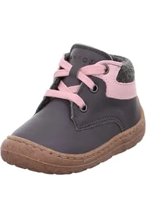 Superfit Saturnus, Sneaker Bimba 0-24, Grigio/Rosa 2000, 23 EU Larga