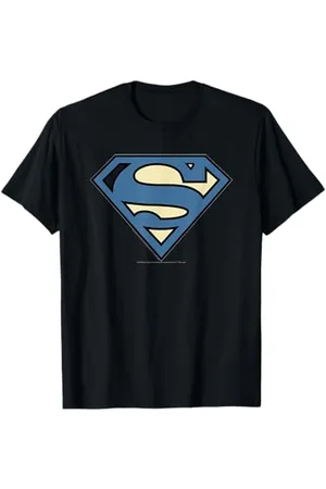 DC Comics Originals Superman Indigo Blue Logo Maglietta