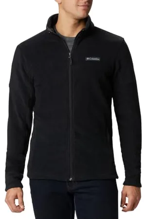 Columbia Fleece Sweater, Black, S Men