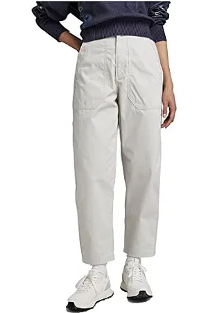 G-Star Donna 3D Fatigue Boyfriend New Pants, (oyster mushroom D23226-D387-D607), 28