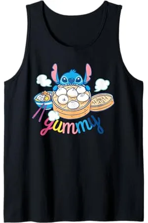 Disney Lilo & Stitch AANHPI AAPI Yummy Bao Bun Dim Sum Canotta