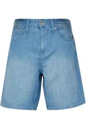 QS by s.Oliver Short, Relaxed Fit Pantaloncini di Jeans, vestibilità Comoda, , 36 Uomo