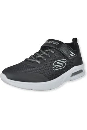 Skechers Microspec Max Vaptix, Scarpe da Ginnastica, Black, 32 EU