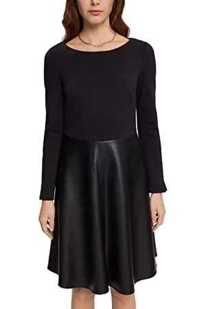 ESPRIT 112ee1e313 Vestito, 001/Nero, 76 Donna