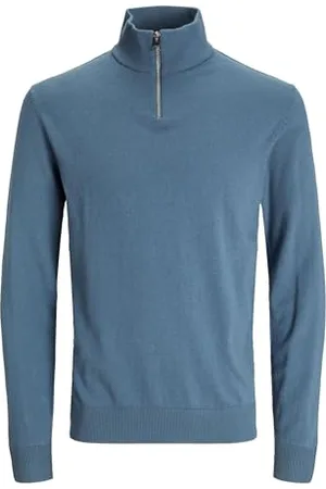 JACK & JONES Maglione da uomo Emil Knit Half Zip