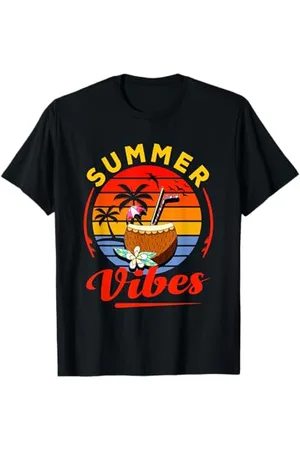 beachtime Vibrazioni estive da spiaggia vintage Maglietta