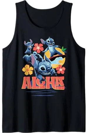 Disney Lilo & Stitch Live-Action Movie Tropical Aloha Stitch Canotta