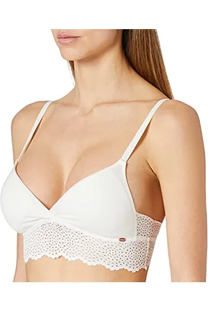 Skiny Damen Soft BH herausnehmbare Pads Bamboo Lace Reggiseno Altamente Coprente, Trasparente, , 42/C-D Donna