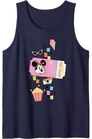 Disney Minnie Mouse land Celebration Retro Park Ticket Canotta