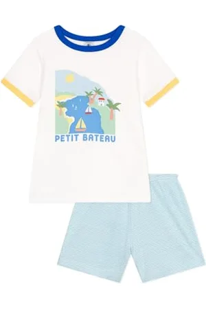Petit Bateau A0d75 Pyjacourt, , 3 Anni Bambino