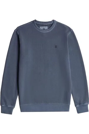G-Star Uomo Overdyed Sweater, (dk sea blue gd D25891-D688-G702), M