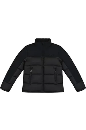 Champion Legacy Outdoor (220346) -WR Thin Nylon Ripstop Cirè 37gr High-Neck Giacca, (NBK), L Uomo